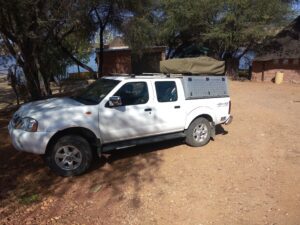 4x4 Namibia Rentals Nissan NP300 4x4 Camping